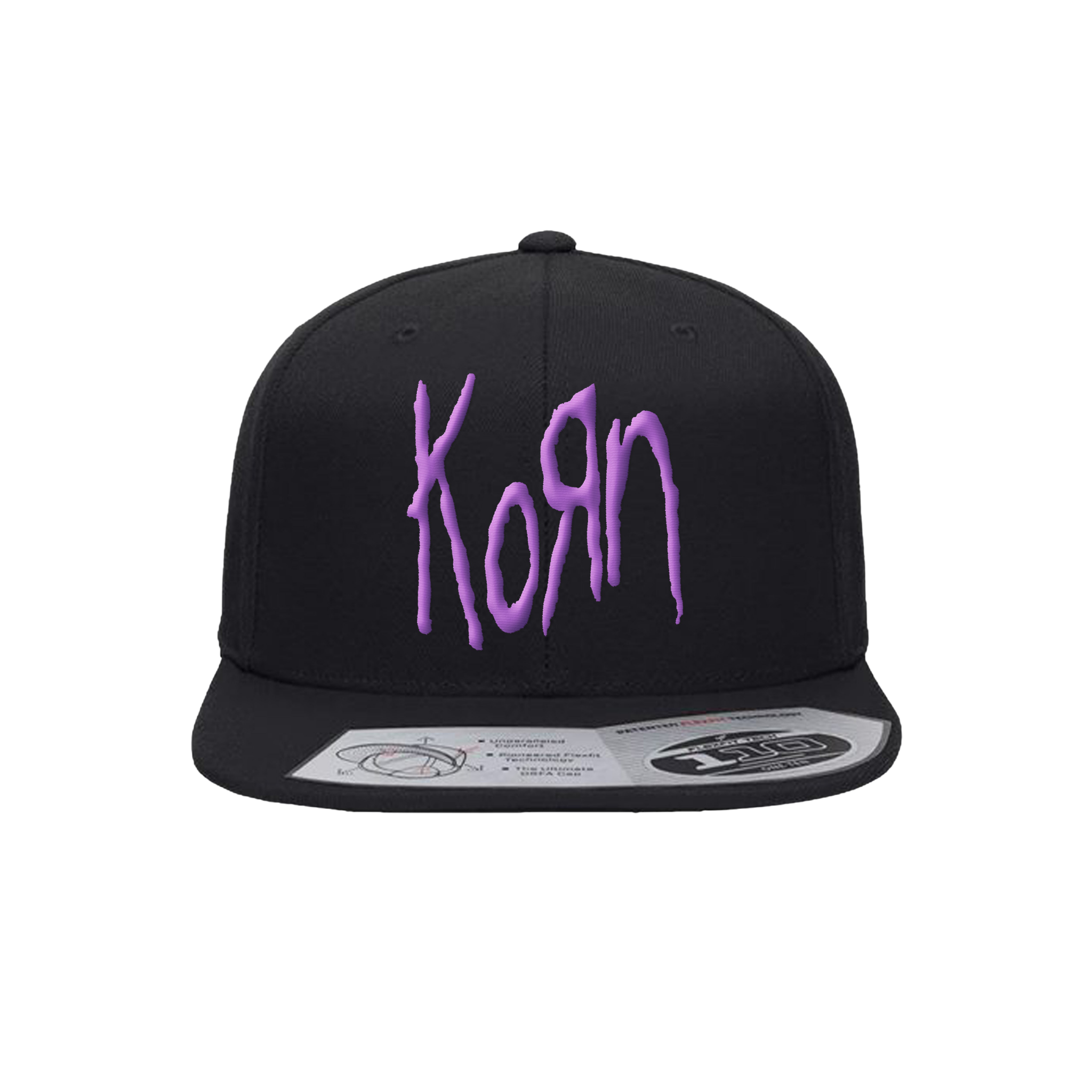 Purple Puff Snapback – KoRn