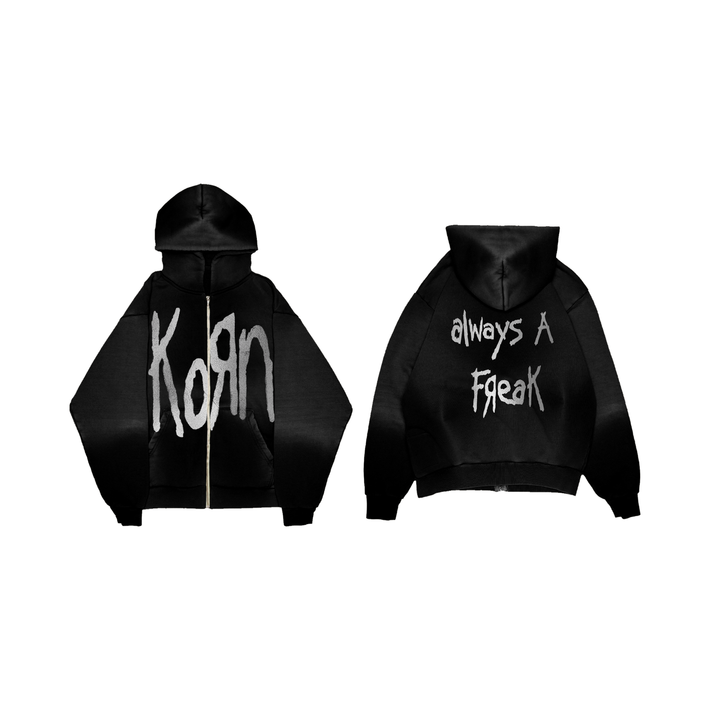 Freak Zip Up Hoodie