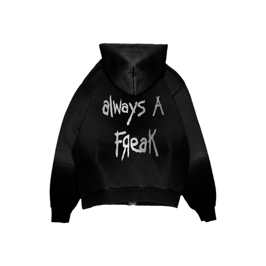 Freak Zip Up Hoodie