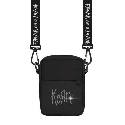 Rhinestone Freak On A Leash Bag