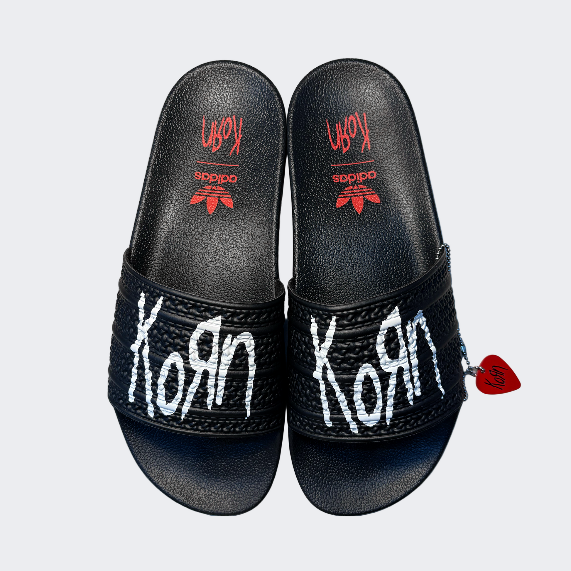 korn adidas Adilette サンダル　アディレッタ Korn x Adidas Adilette Slides – KoRn