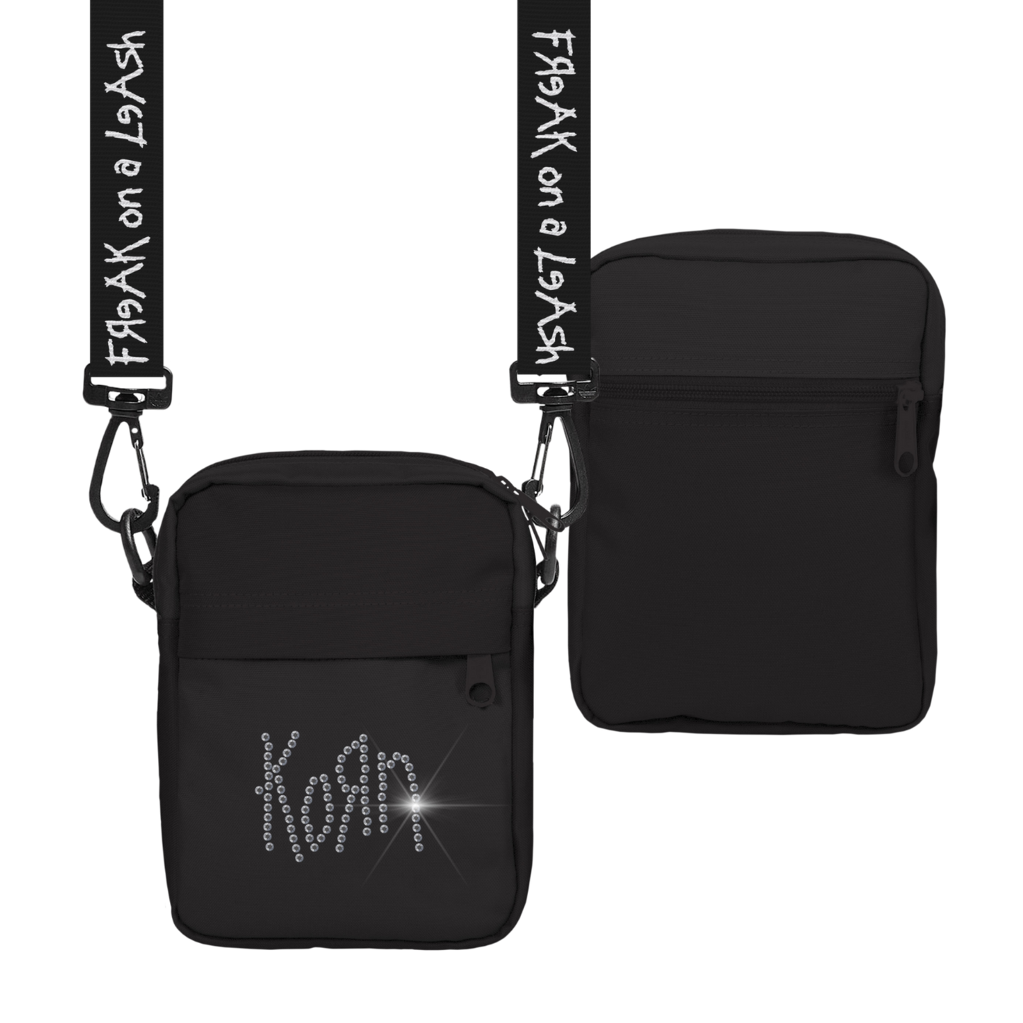 Rhinestone Freak On A Leash Bag