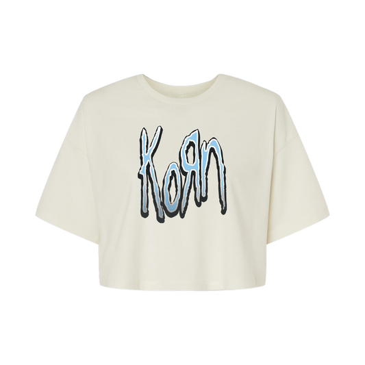 KoRn Logo Ladies Crop T-Shirt