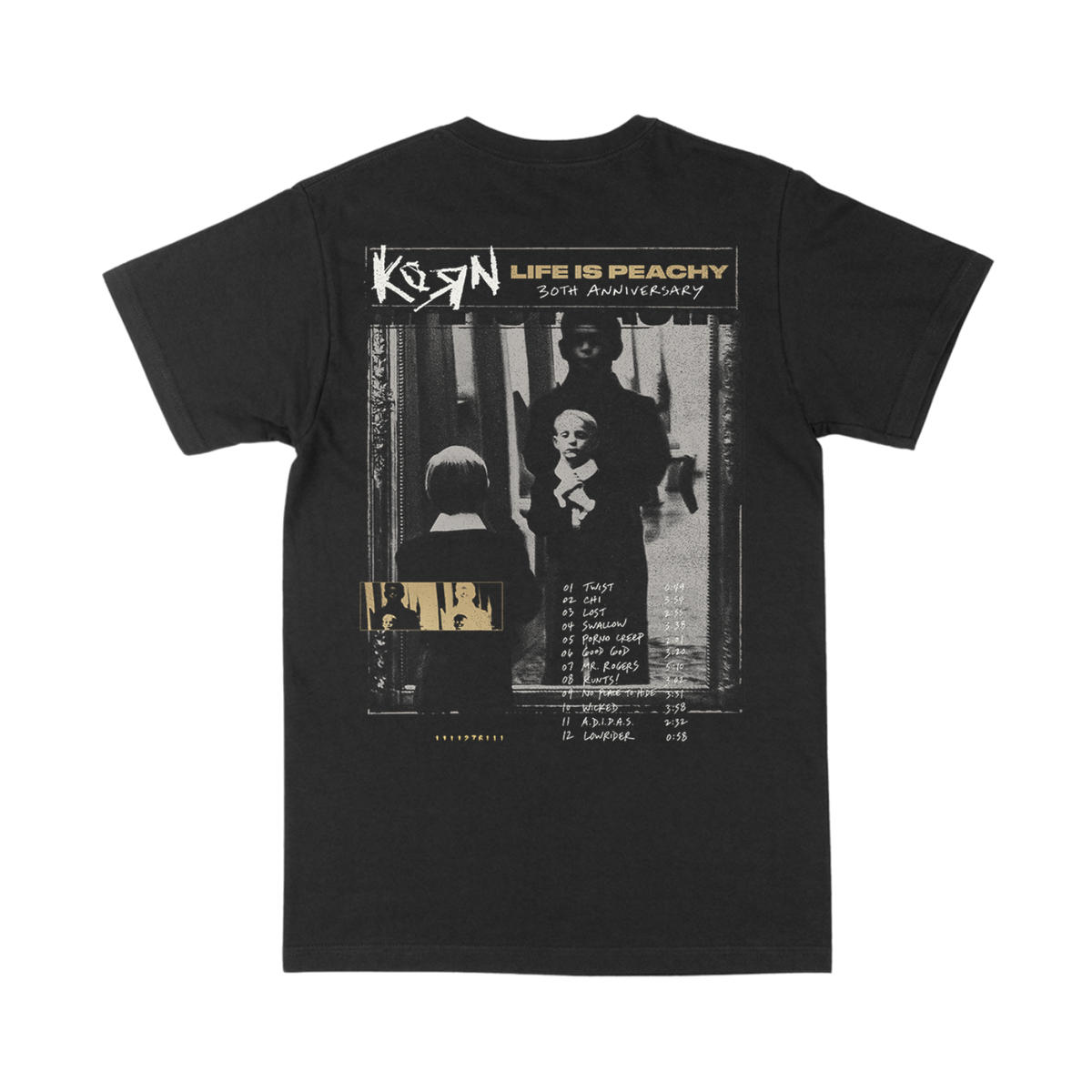 90's Korn Life Is Peachy Tシャツ XLサイズ Life Is Peachy 30th Anniversary Cover Tee – KoRn