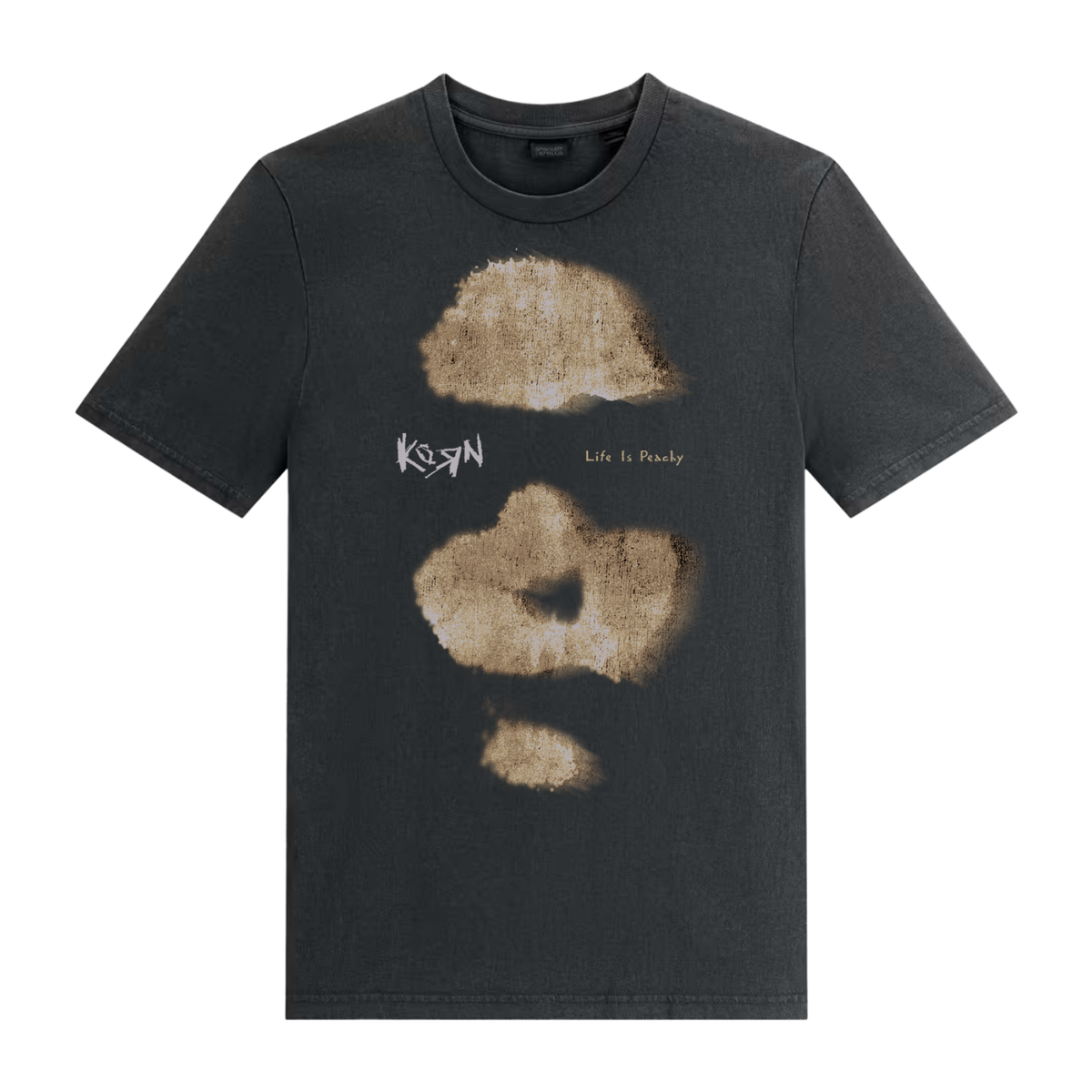 Life Is Peachy Shadow Face Tee